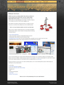 Website Services.
