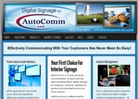 Digital Signage Website