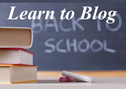 Learn to Blog