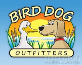 Bird Dog Outfitters logo.